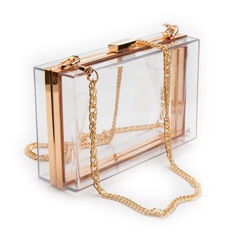 elegant clear handbags